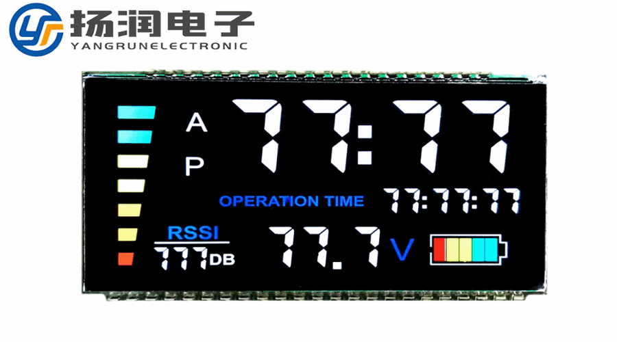 LCD段碼液晶屏的優(yōu)缺點(diǎn)介紹-揚(yáng)潤電子